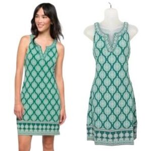 Stitchfix Magnolia Grace Green Alhambra Embroidered Dress NWT sz Large